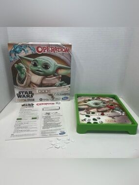 STAR WARS mandalorian operation board game hasbro the child baby yoda